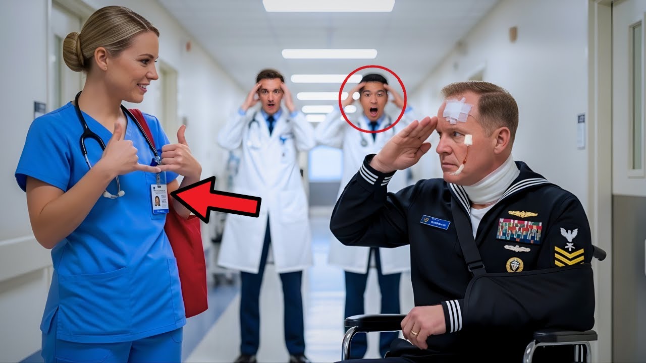 Everyone Laughed at the Deaf Nurse — Until a Wounded SEAL Admiral Saluted Her
