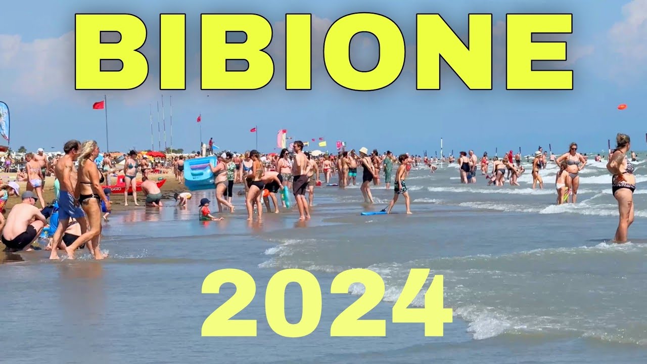 Bibione Italy,  in Summer