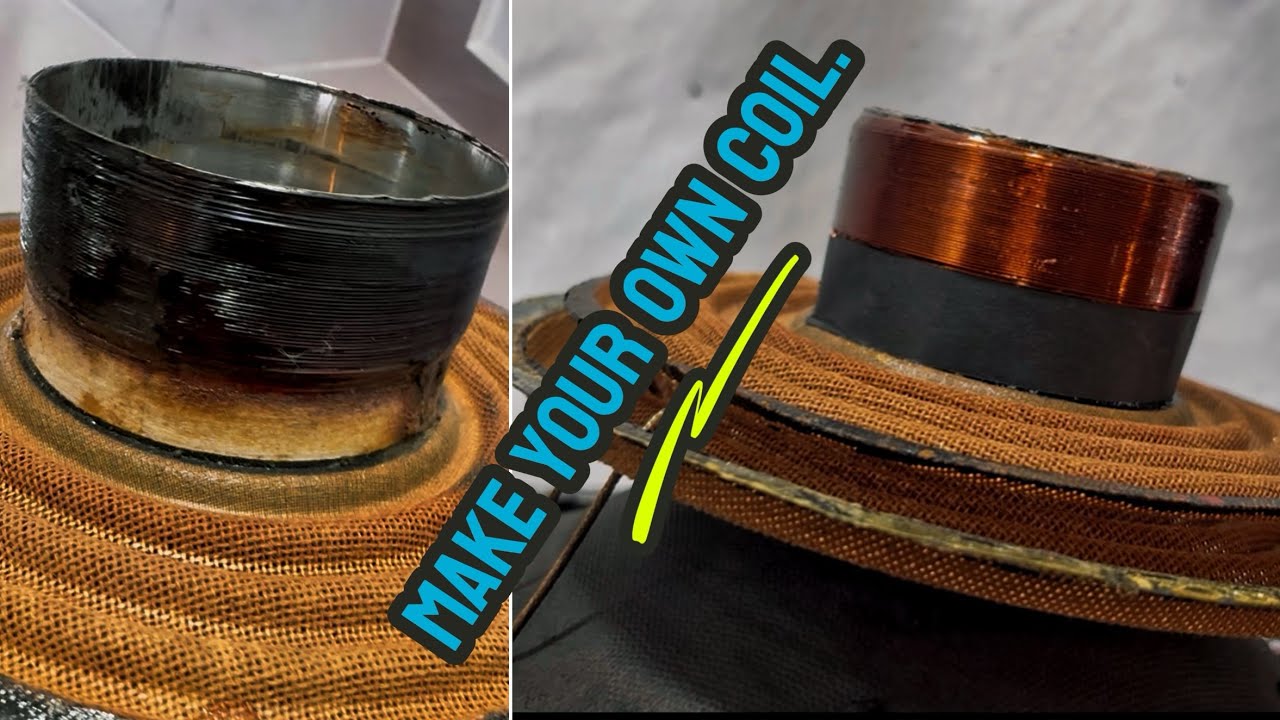 تعمییر سیم پیچ ساب ۱۵ پاوور ساند. Sub 15 Power Sound Coil Repair