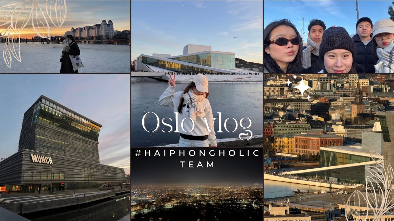 chốt sổ 2025 với haiphongholic ở Oslo💕💕 |VLOG 3|