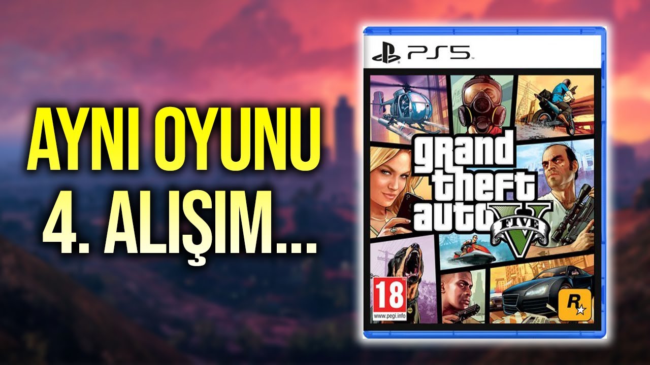 AYNI OYUNU TEKRAR ÇIKARTMIŞLAR! (GTA 5 PS5)