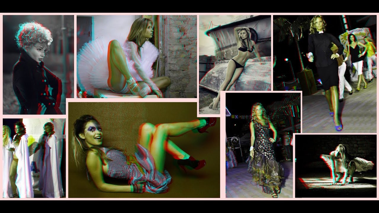 Taisiya Kharlamova Fashion and Photo Art 3D Anaglyph
