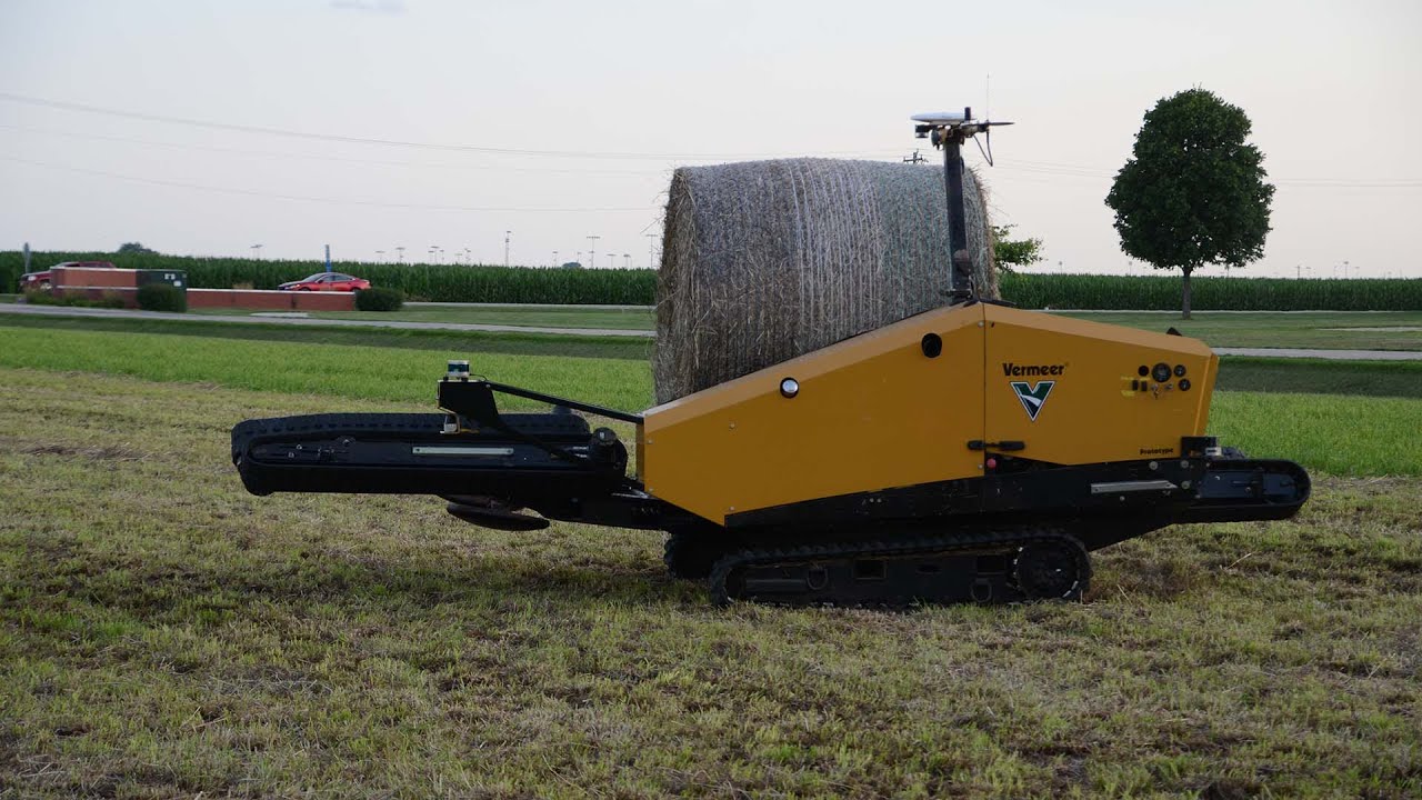 Vermeer Bale Hawk at work