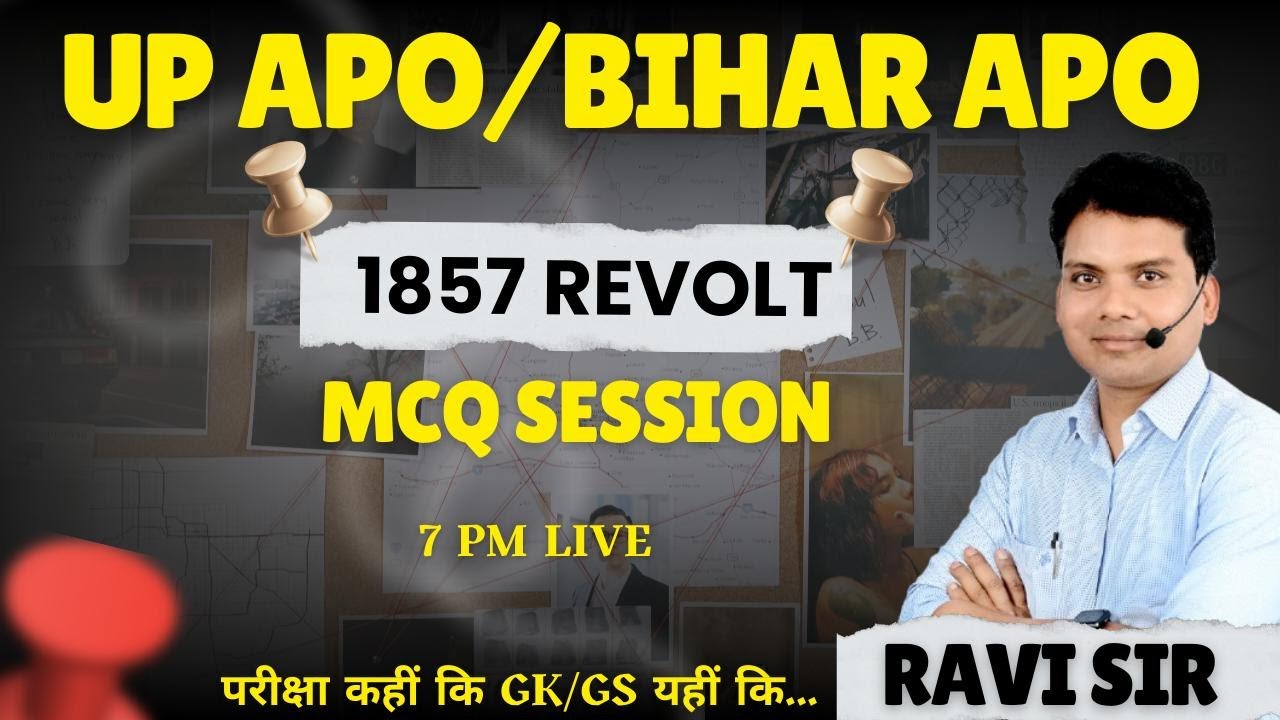Modern History Marathon for UP & Bihar APO 2025 || by Ravi Sir || Study for Judicial Services