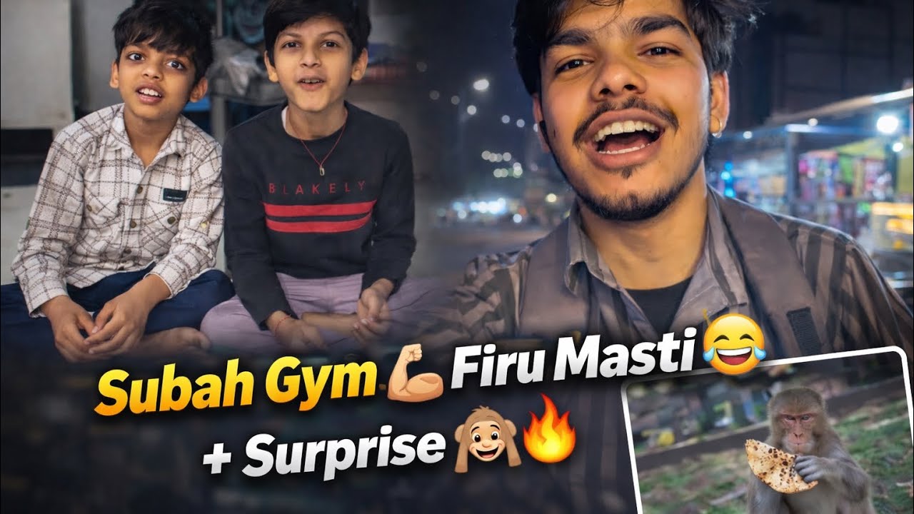 👉 Gym + Masti Vlog 🔥 || Leg Day Pain 💪 || Full Enjoy Day #repost 