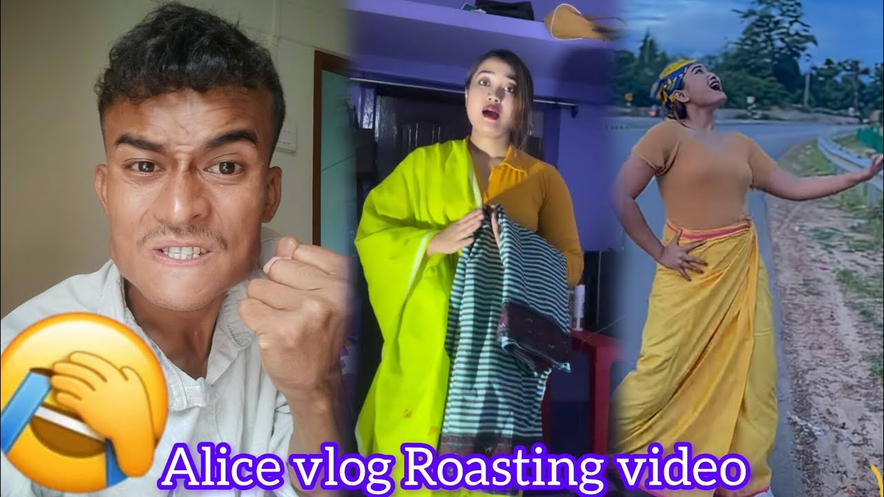Alice vlog Roasting video 😭🤣@Kishan erom
