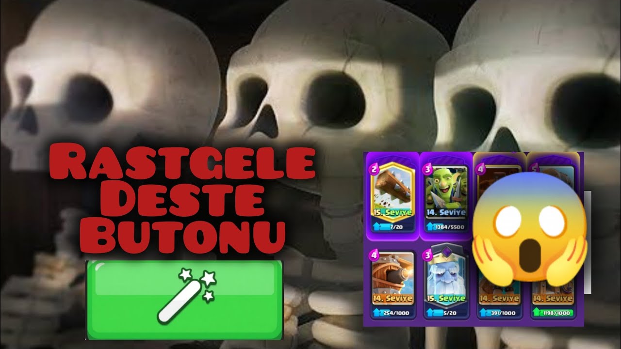 Yeşil Butona Bastım ⚔️ SoloTürk || Clash Royale 