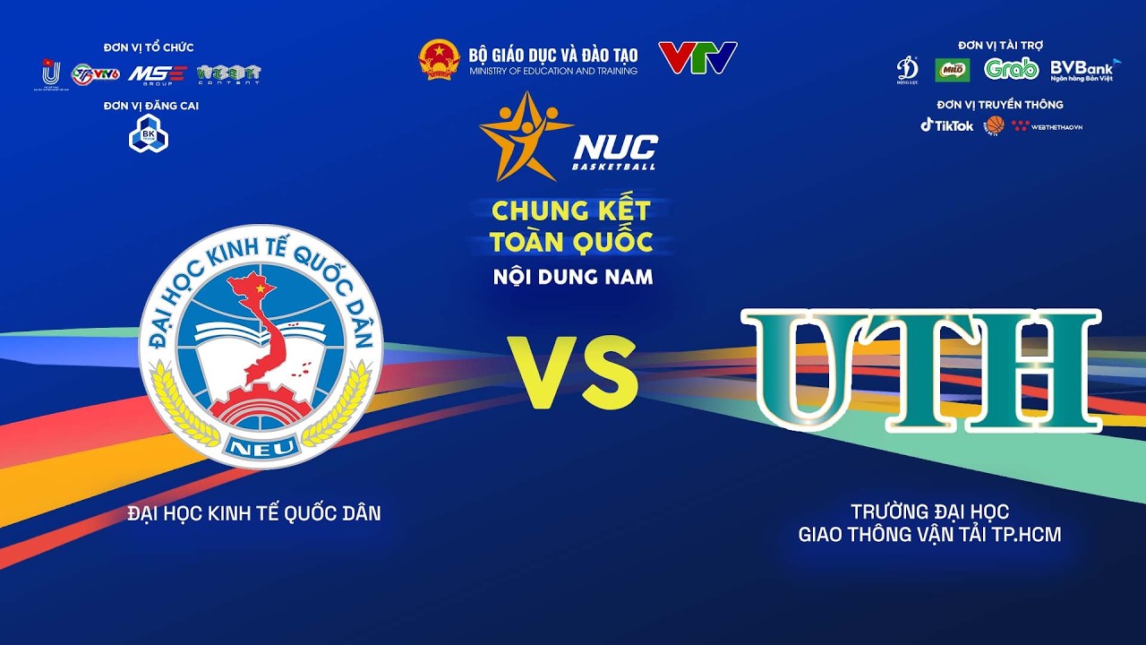 🛑TRỰC TIẾP | ĐH KINH TẾ QUỐC D&Acirc;N vs TR ĐH GIAO TH&Ocirc;NG VẬN TẢI TP.HCM | Bảng nam CKTQ b&oacute;ng rổ NUC 2026