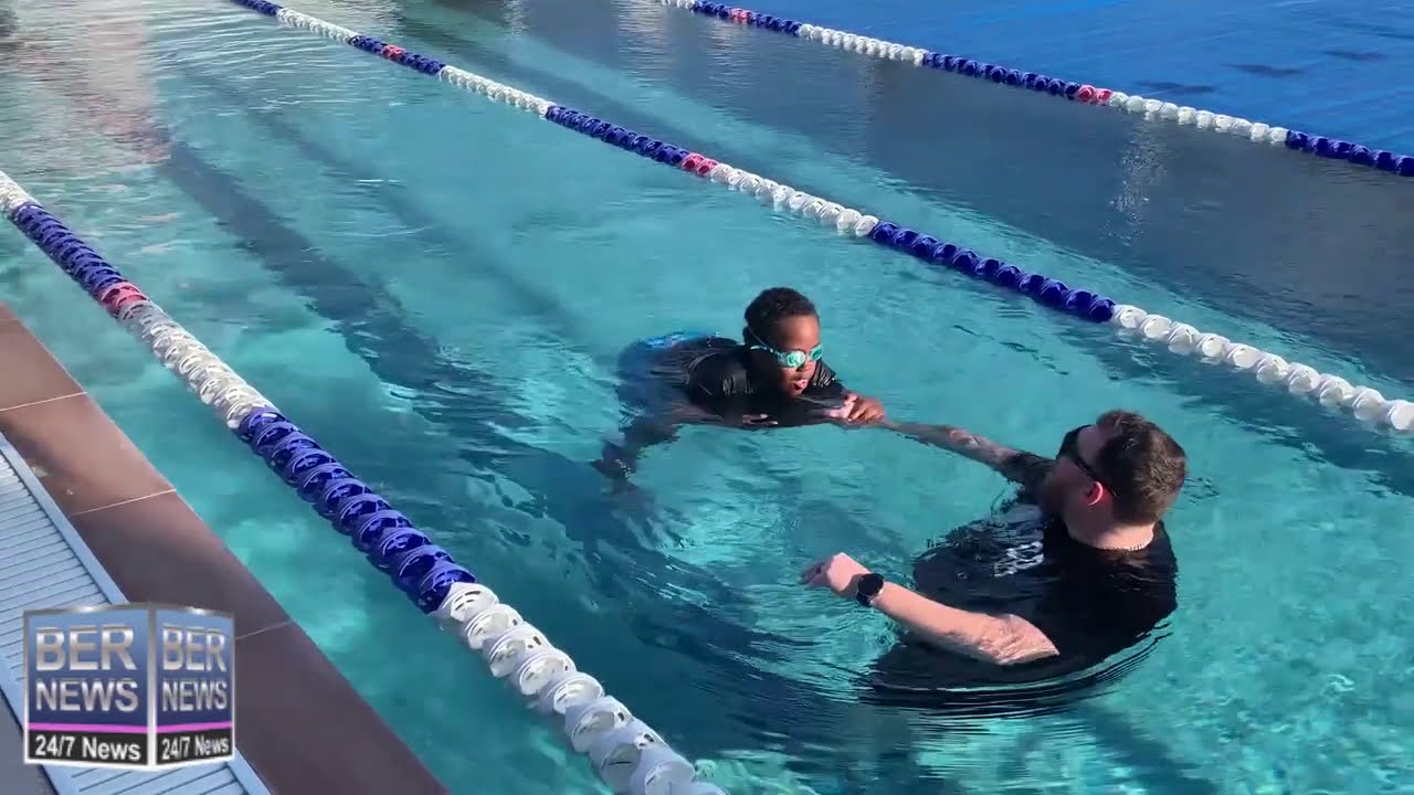 Special Olympics Bermuda Swimming Training, Feb 14 2021