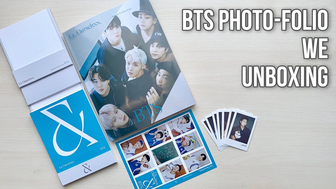 BTS Special Photo-Folio: BTS 'WE'  Set ver.| Unboxing | Обзор | Распаковка | Анбоксинг