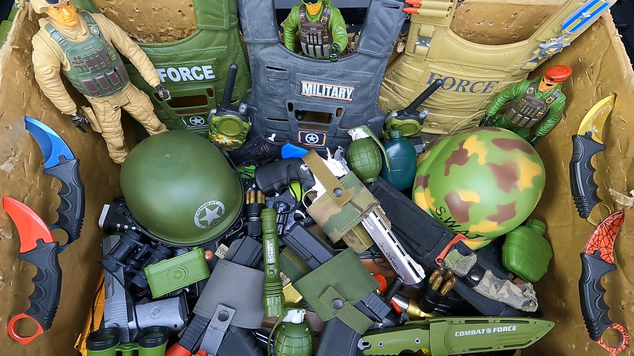Air Gun Dan Wesson 6 And Airsoft Glock 23 And 19 Guns Infantry Soldiers,Steel Vests With Steel Heads