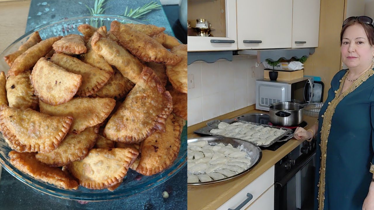 عملنا سمبوسك بأنواعه ( لحمة ومحمرة قريشه )🥟🌮