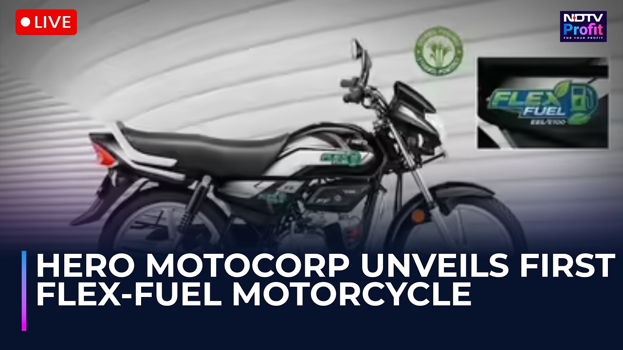 LIVE: Hero MotoCorp&rsquo;s First Flex-Fuel Motorcycle Launched