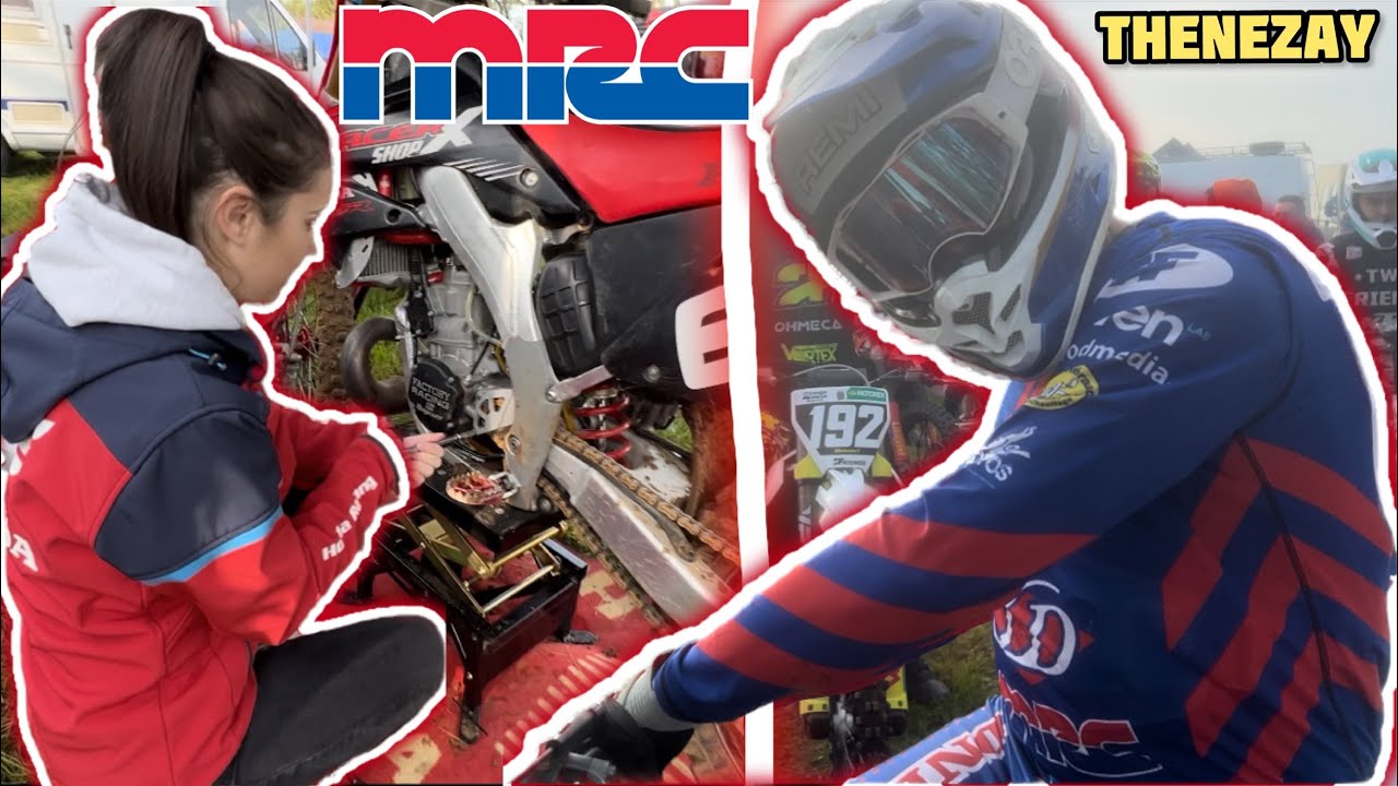 COURSE UFOLEP THENEZAY (79) !! Mécanique + réglages 250 CR [MRC]