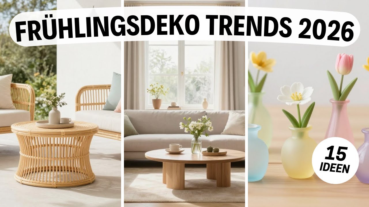 So dekorierst du 2026: 15 Fr&uuml;hlingsdeko-Trends, die sofort wirken