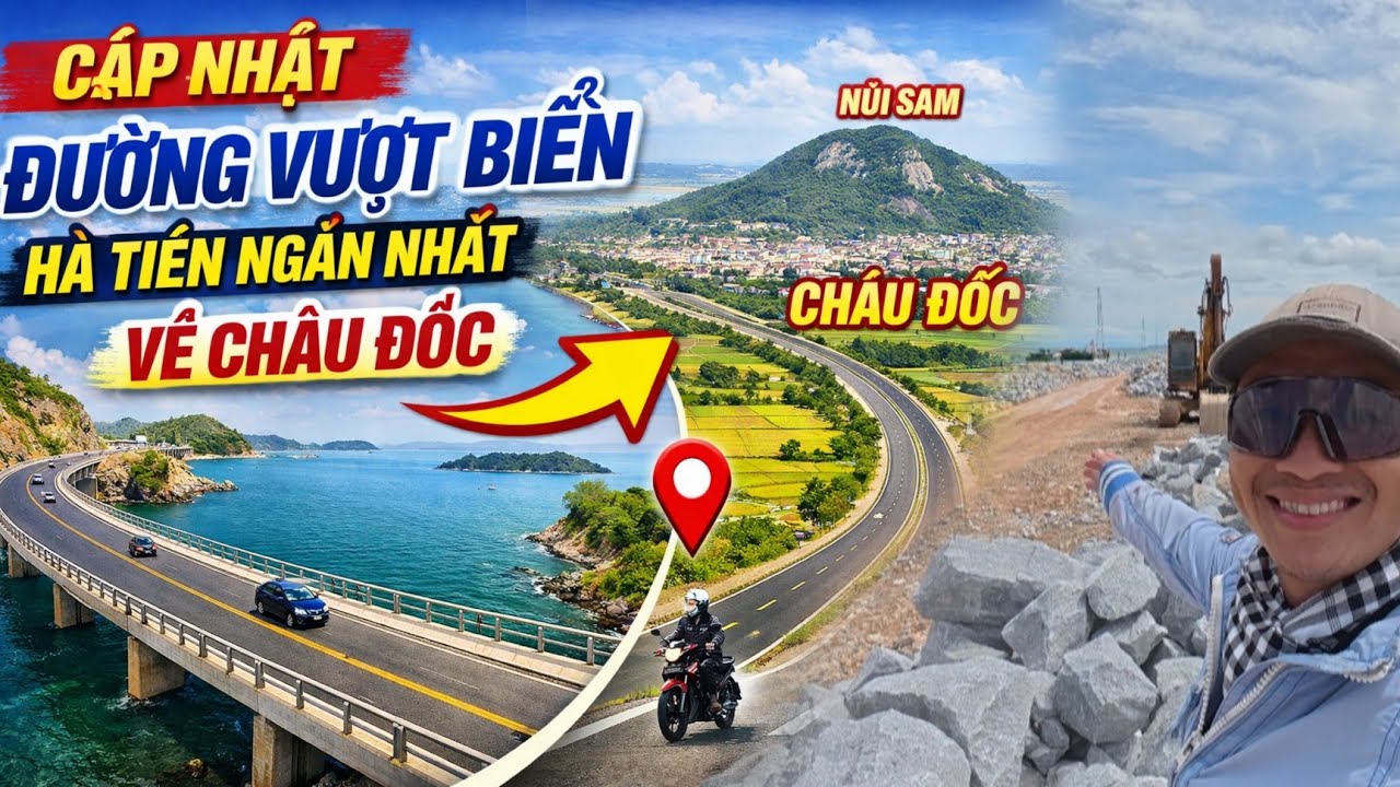 Cập Nhật Đường Vượt Biển Hà Tiên Ngắn Nhất Về Châu Đốc Khi Du Lịch An Giang Mới Nhất