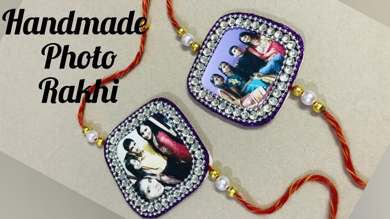 Photo Rakhi tutorial