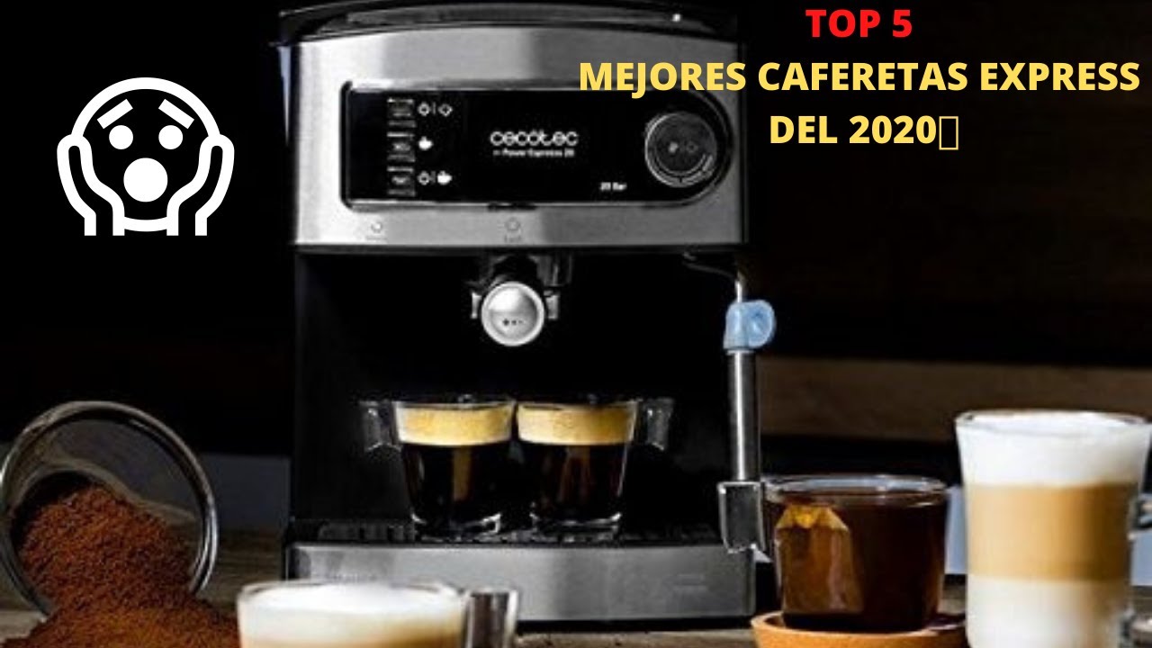 🔥 top 5 MEJORES CAFETERAS EXPRESS del 2020 ✅