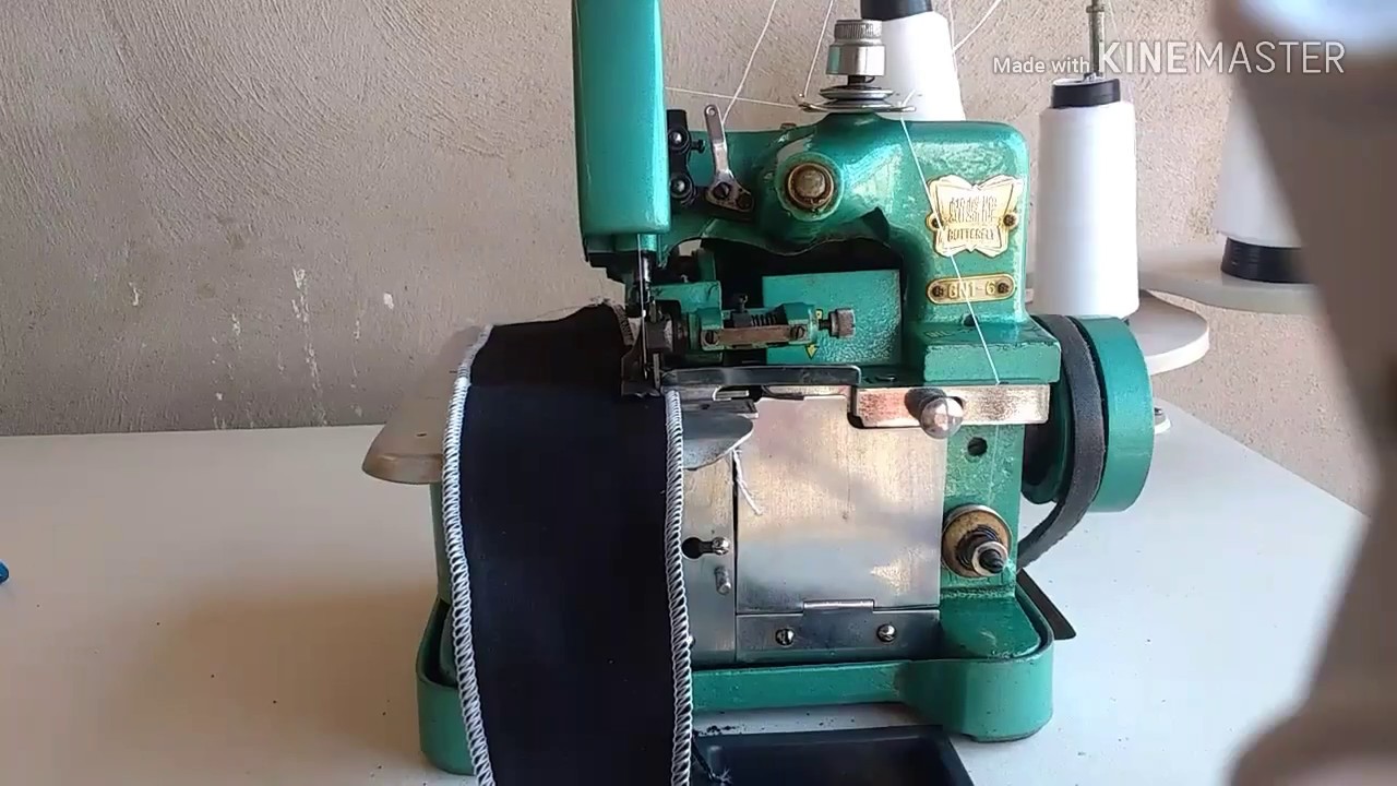 Como regular os tensores da overlock semi industrial gn1-6