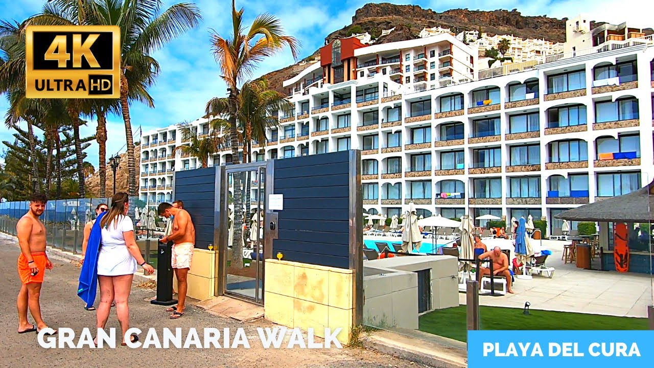 Gran Canaria Playa del Cura Mogan June 1, 2021 🟡 Beach & Surroundings Labranda Costa Mogan Hotel