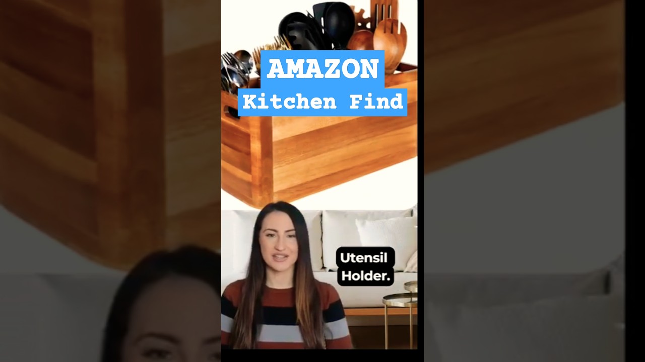 Why You're Probably Using the WRONG Kitchen Utensil Holder #rehomefinds #shorts
