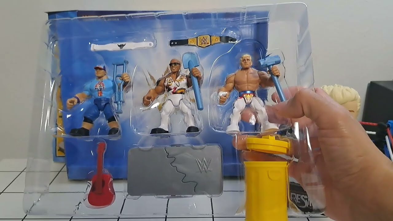 WWE Knuckle Crunchers Wrestlemania 3 Pack - 2025 Walmart Exclusive Unboxing & Review