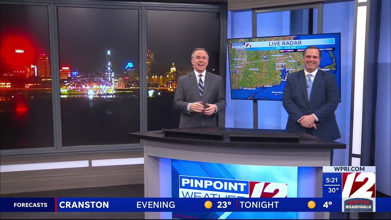 WPRI 12 Weather Forecast for 1/23/26:  Bitter cold weekend, snow Sunday into Monday