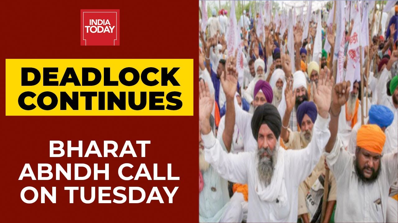 Bharat Bandh On Tuesday As Farmers Protest Intensifies At Delhi Borders