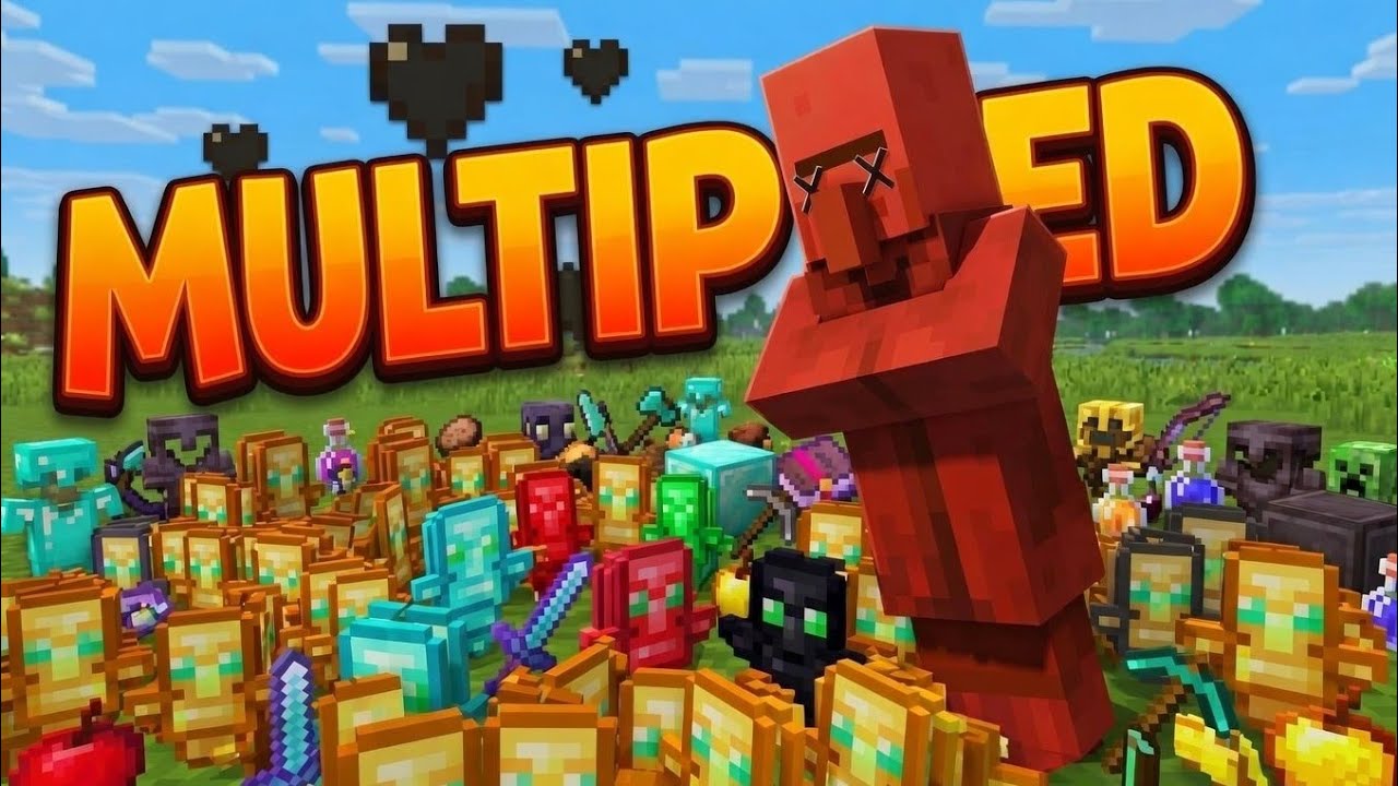Minecraft lekin droplar random va ko'paytirilgan! 💥😱