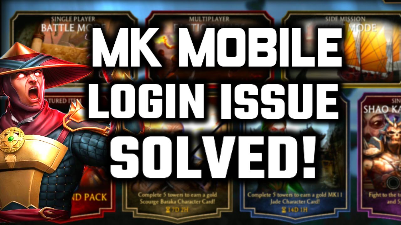 MK Mobile. Проблема со входом решена. Проблема со входом в MK Mobile. Не удаётся войти в MK Mobil...