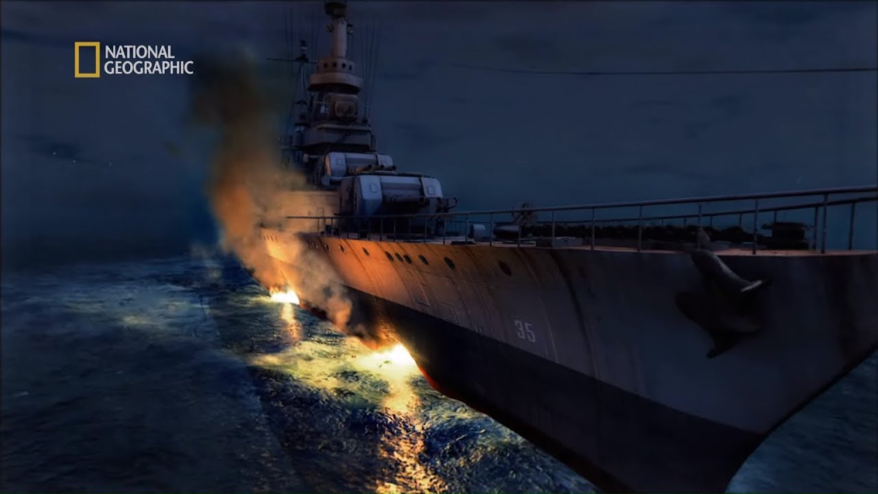 Zobacz jak zatonął amerykański krążownik USS Indianapolis! [Odnaleźć krążownik]