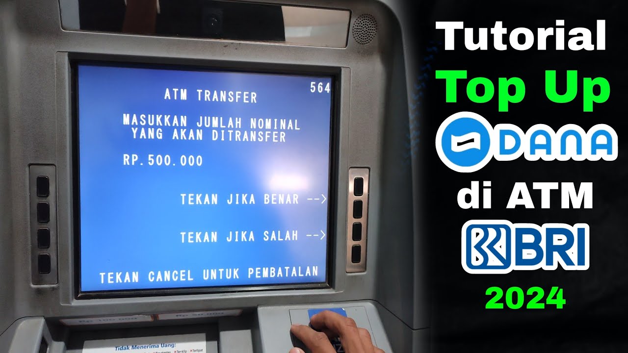Cara isi Saldo dana di ATM BRI 2026
