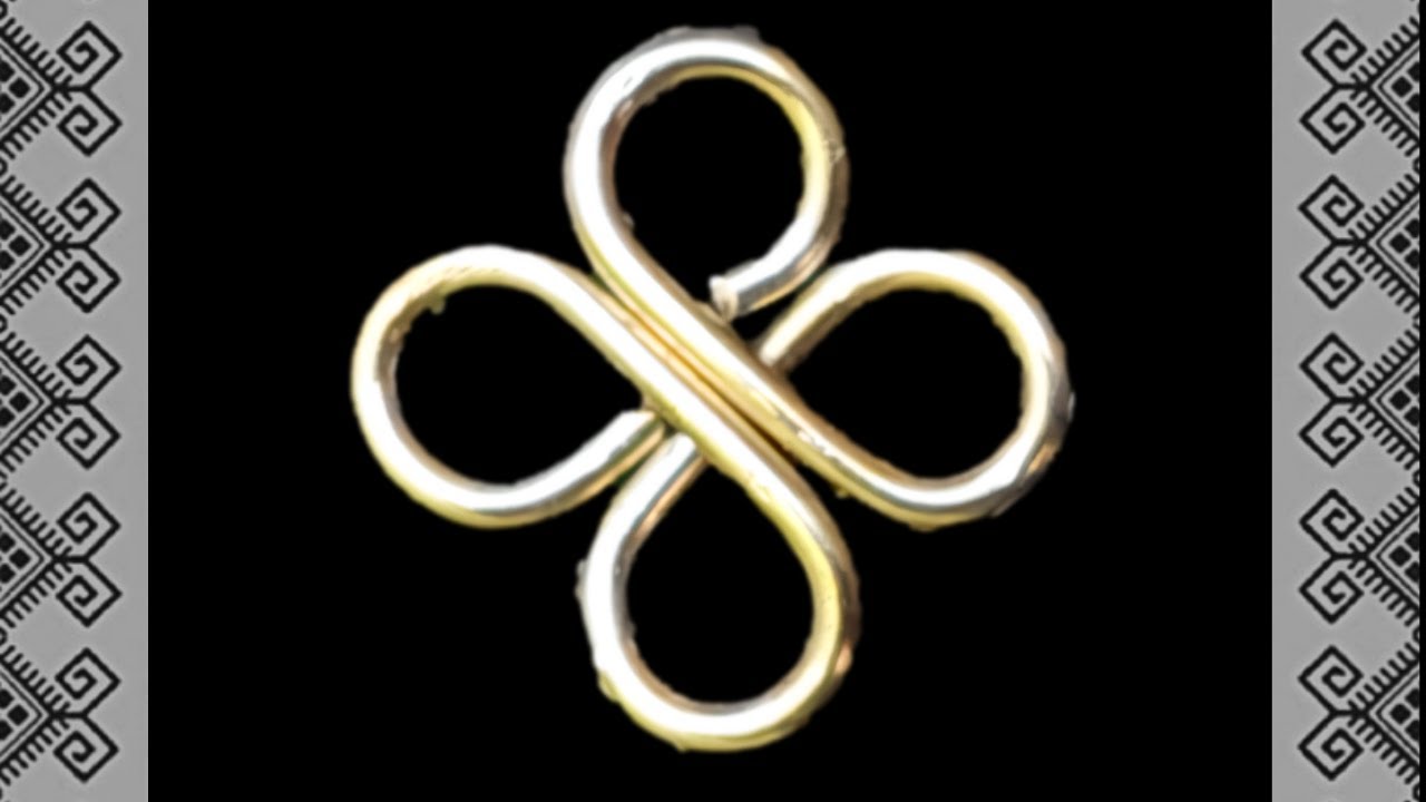 TRÉBOL EN ALAMBRISMO / WIRE CLOVER   #DIY #alambrismo #filigrana