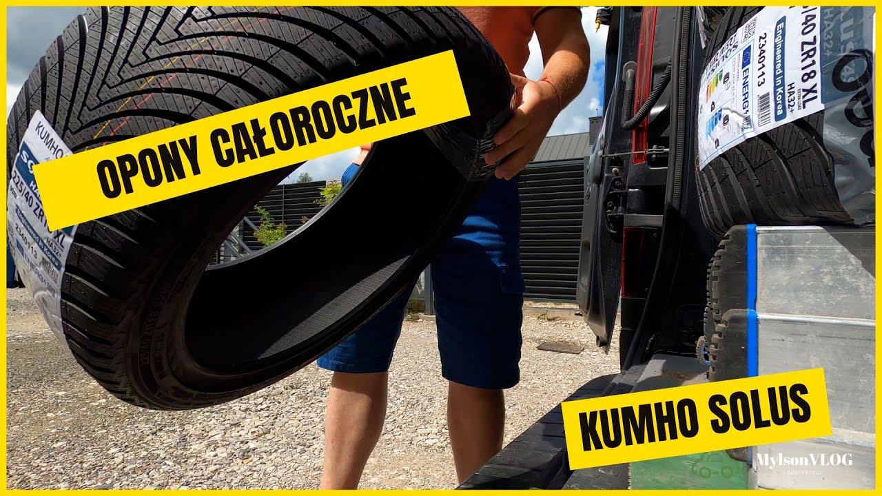 Opony KUMHO Solus 4s ha32, czy warto kupić opony całoroczne. Czy lepsze opony na każdy sezon?