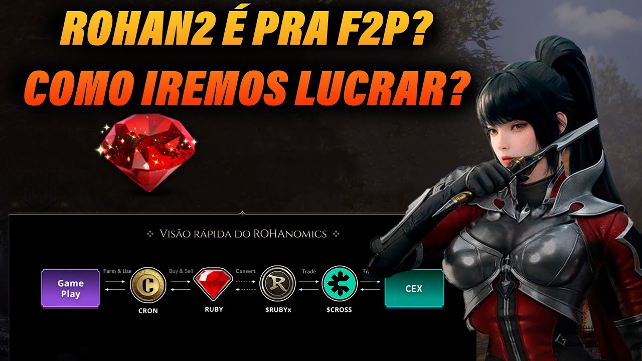 COMO LUCRAR COM ROHAN 2? O NOVO MMORPG P2E NFT!