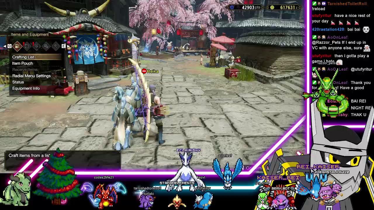 [EN] [Monster Hunter Rise] Finally getting to the online side of MonHun! With @Eclairish