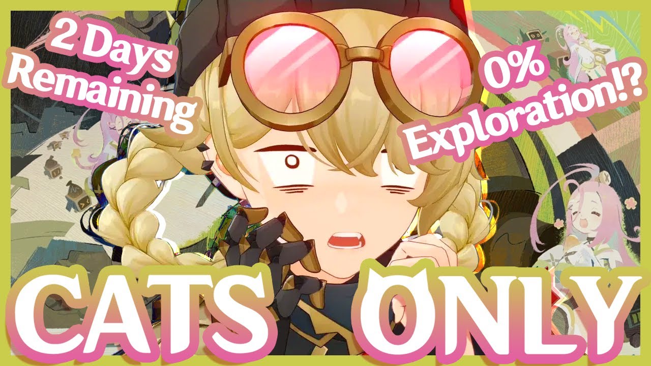 Speedrunning the Nod-Krai Event was a MISTAKE... | Genshin Impact CATS ONLY