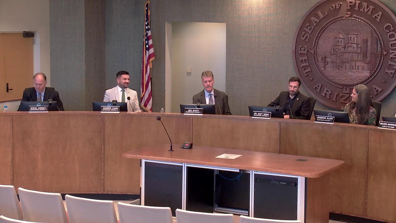 Pima County Board of Supervisors Meeting - March 3, 2026