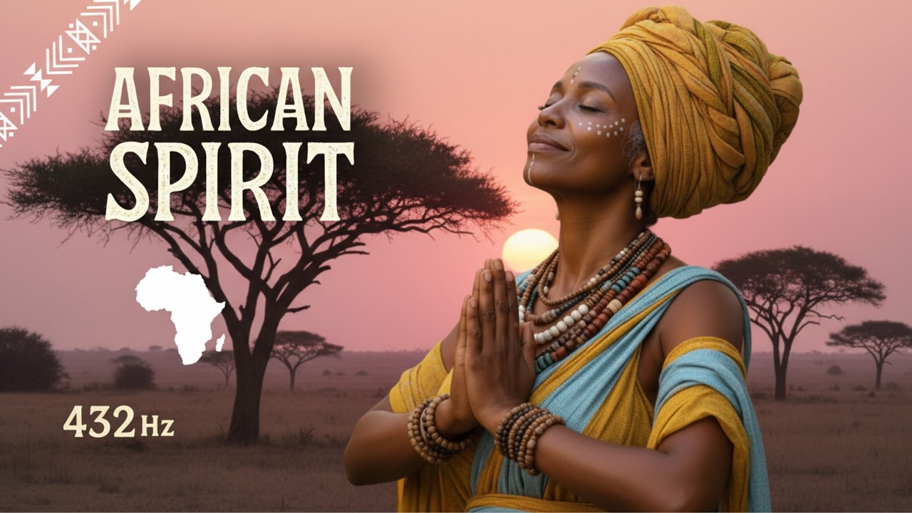 African Spirit Soul Healing | 432Hz Emotional Grounding – Zulu Female Power