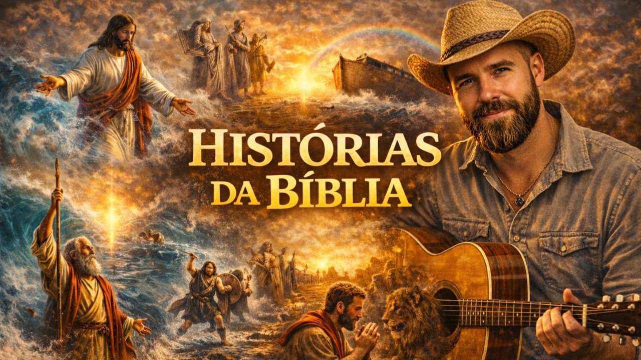 Louvores Sertanejo Gospel Para ORAÇÃO | Milagres e Histórias da Bíblia Vol.1
