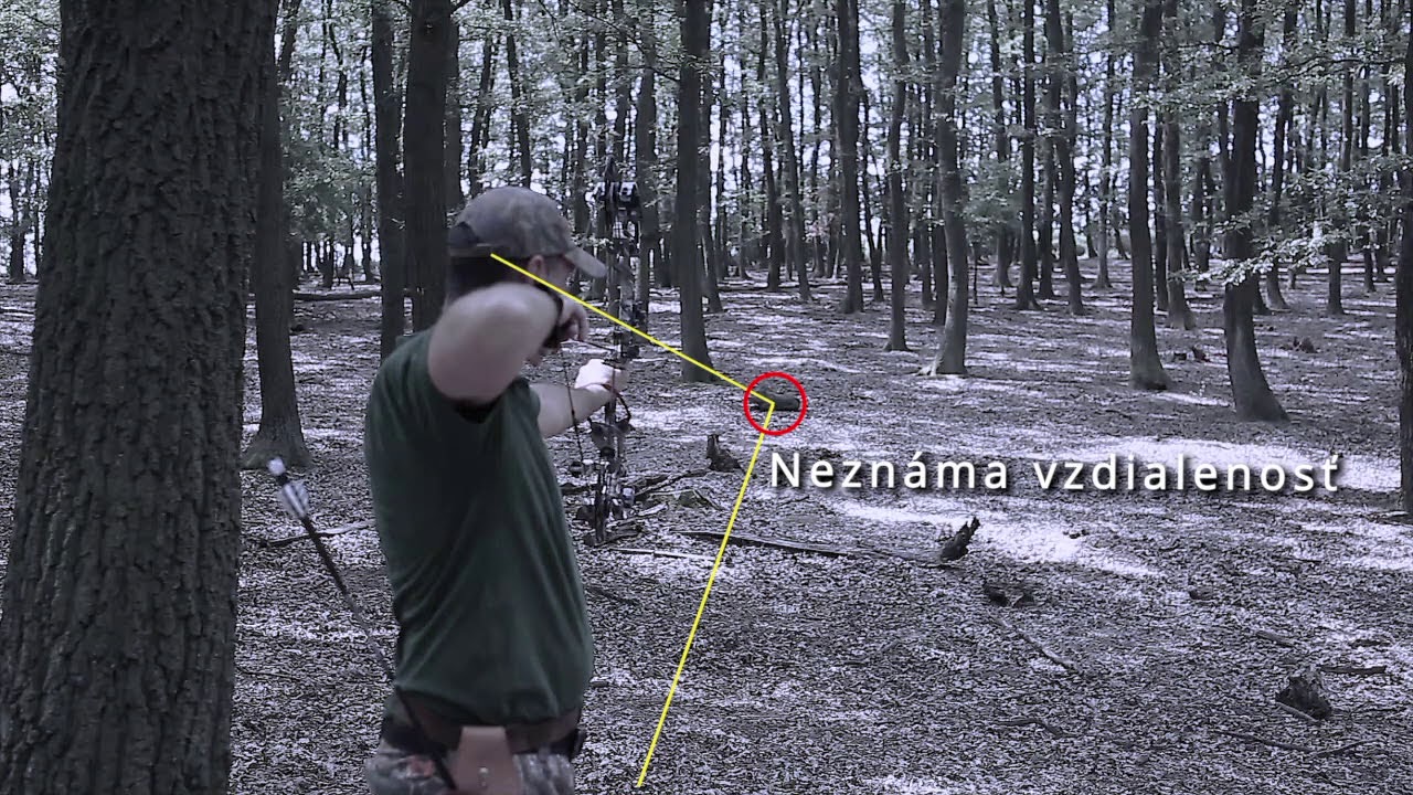 Slovakbowhunting - odhad vzdialenosti - 5 metrov