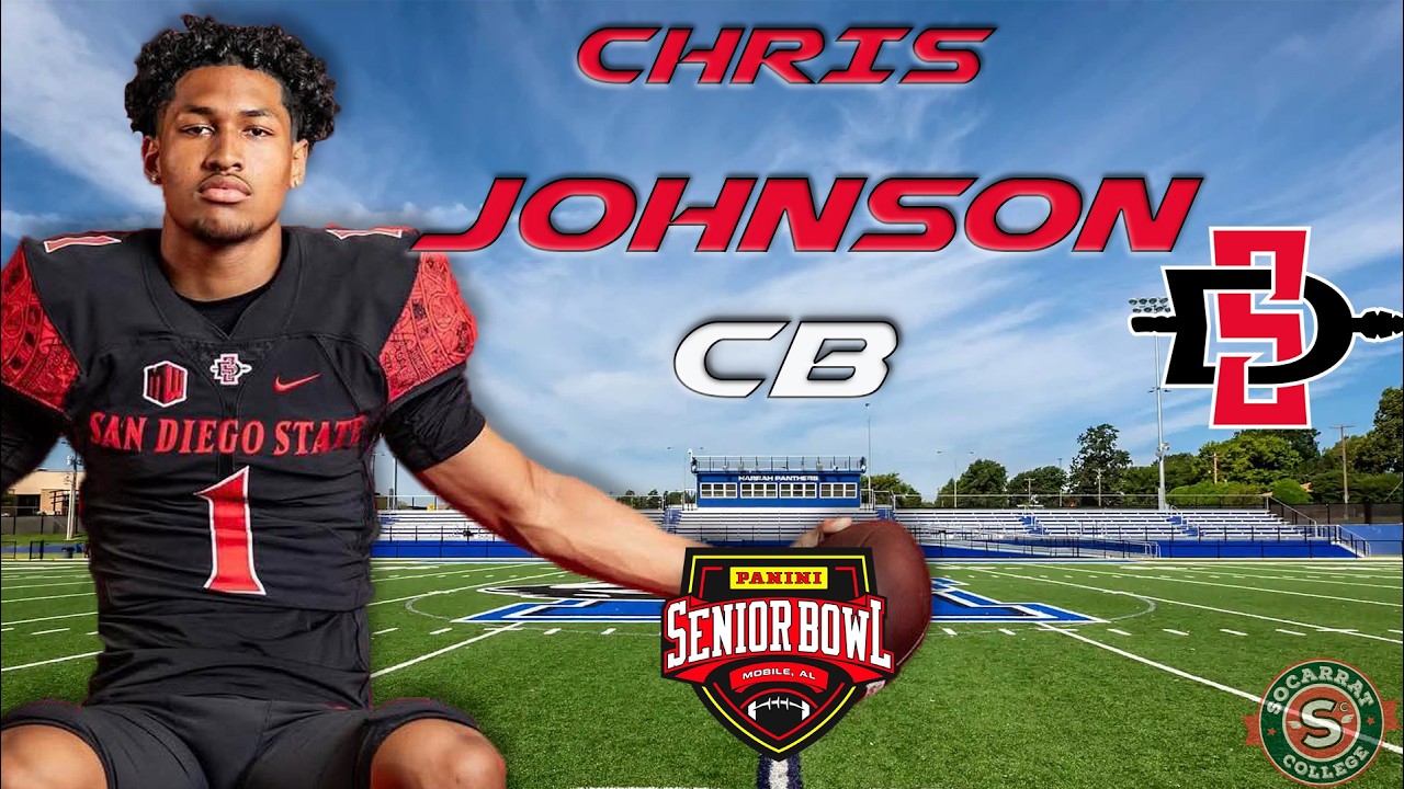 Chris Johnson. CB. San Diego St. NFL Draft 2026
