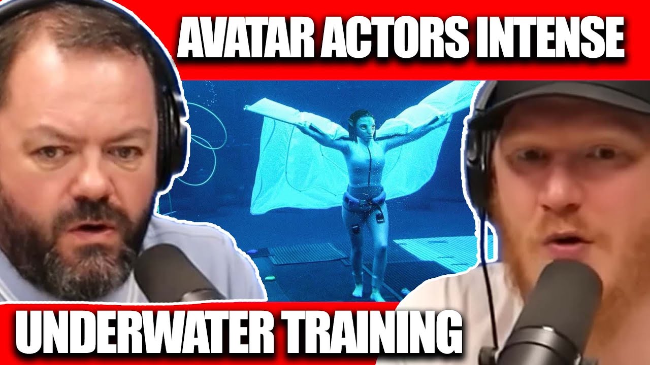 Avatar Actors Intense Under Water Training | OFFICE BLOKES REACT!!