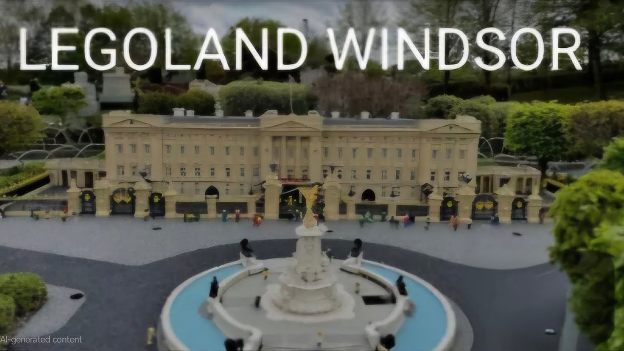 I Saw All The Lego Structures at Legoland Windsor UK