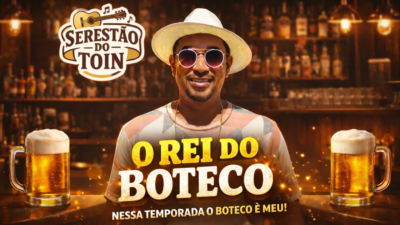SERESTÃO DO TOIN 2026 - O REI DO BOTECO 1.0 NESSA TEMPORADA O BOTECO É MEU, SERESTÃO DO TOIN CD 2026