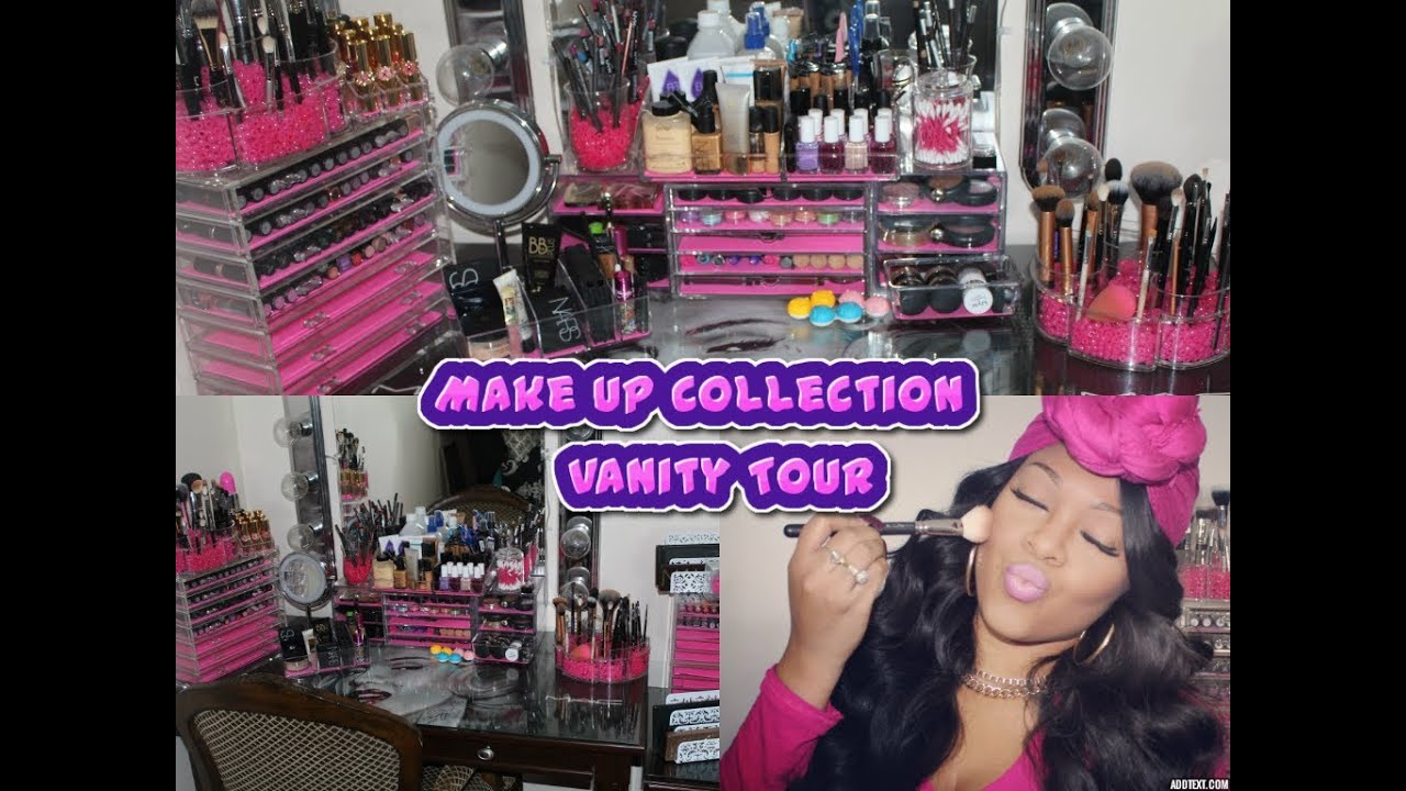 Vanity Tour & Makeup Collection + Organization Tips