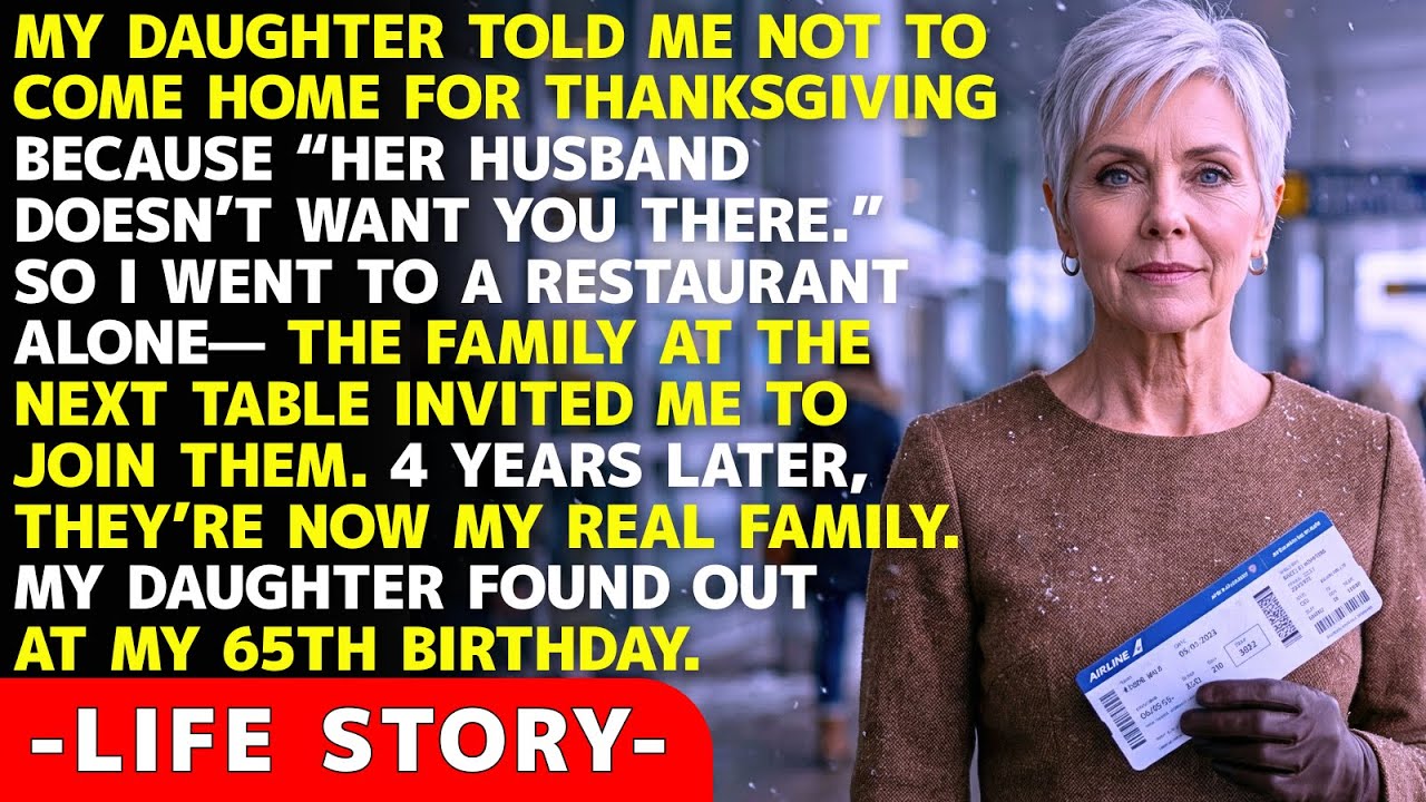“Don’t Come—My Husband Doesn’t Want You There,” My Daughter Said. Years Later, at My 65th Birthday…