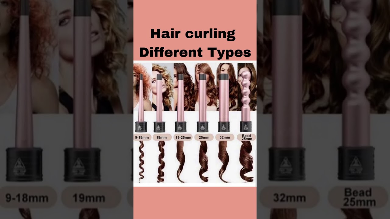 Different Types of Hair Curls | Best Curling Wands & Styles Guide" 