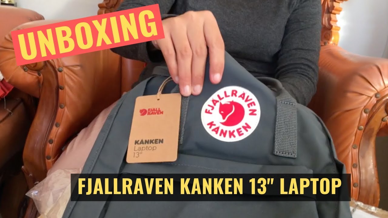 Unboxing Fjallraven Kanken Laptop 13