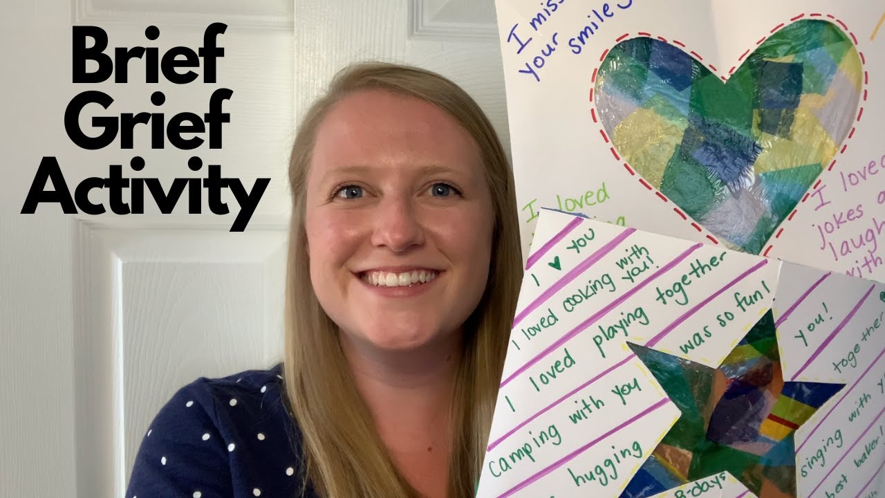 Brief Grief Activity: Sun Catchers